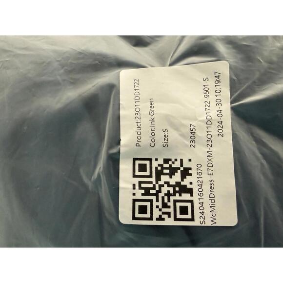 NWT Halara SoftlyZero Airy Crossover Ruched Lace Up Bodycon Dress Size Small - Picture 10 of 10